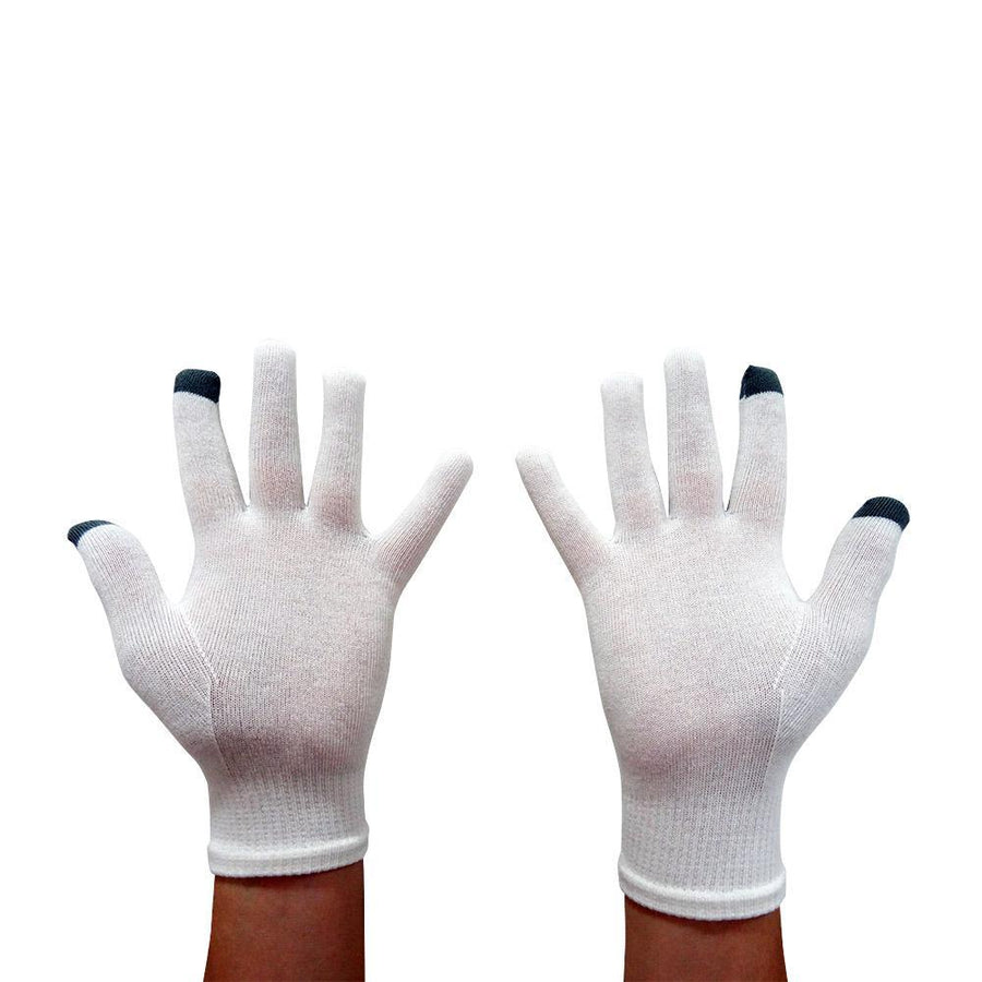 Zinc-Infused Touch Screen Gloves for Adults - Eczema Oasis